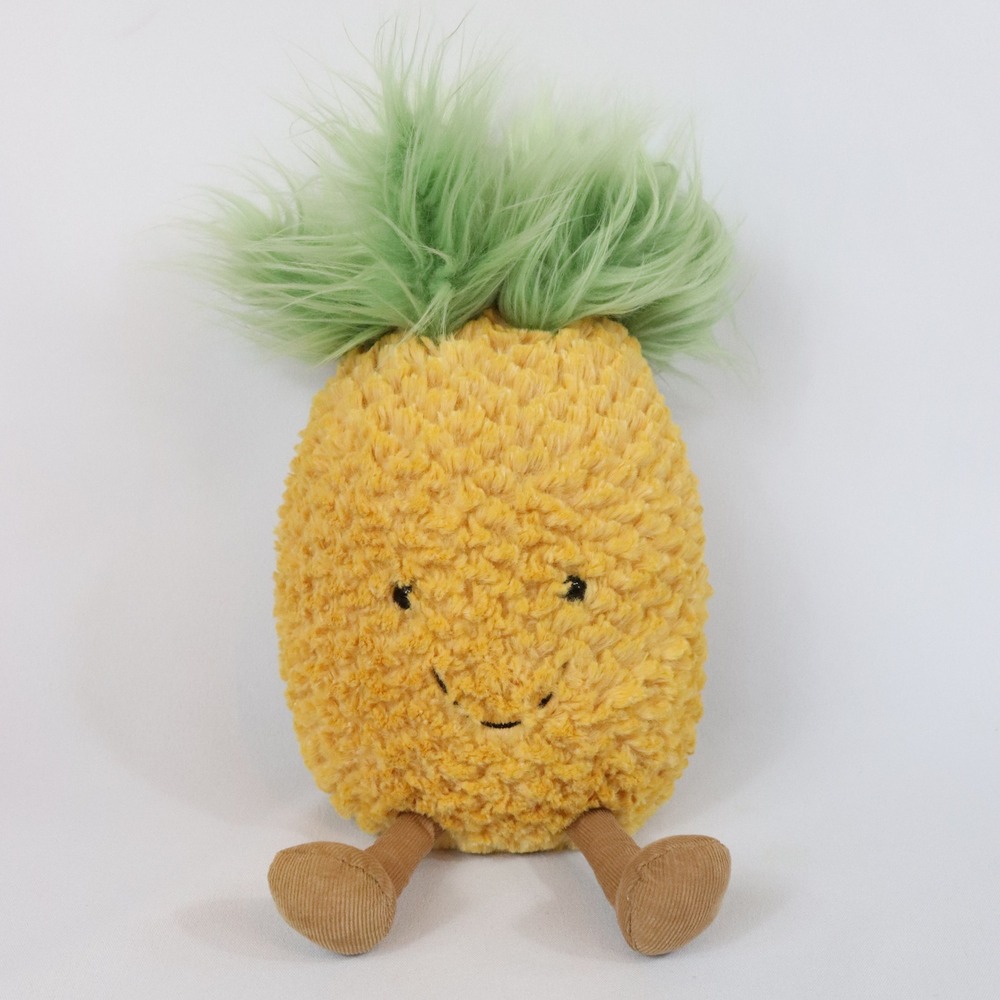 Jellycat Amuseables Pineapple Retired Plush Stuffed Toy 13"